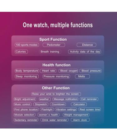 Fitness Tracker with Heart Rate, Blood Pressure, Blood Oxygen, Sleep & Weather Monitor - Waterproof Smart Watch for Men, Women, Kids - Pedometer and Step Counter - Buy Online on GoSupps.com
