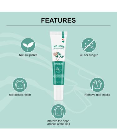 Maximum Strength Nail Repair Cream - Treat Toenail Fungus, Repair Damage & Discoloration, Restore Healthy Nails - Buy Online on GoSupps.com