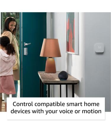 Echo Dot 5th Gen Glacier White with Amazon Basics Smart Color Bulb - Smart Home Bundle - Buy Online on GoSupps.com