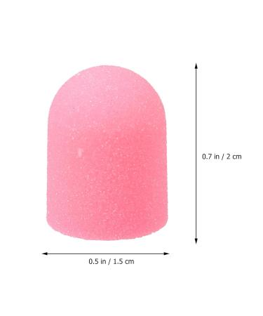 Beaupretty 10pcs Grinding Sand Cap Bit - Electric Nail File Grinding Head for Manicure & Nail Art - Polishing Caps in Pink - Buy Online on GoSupps.com