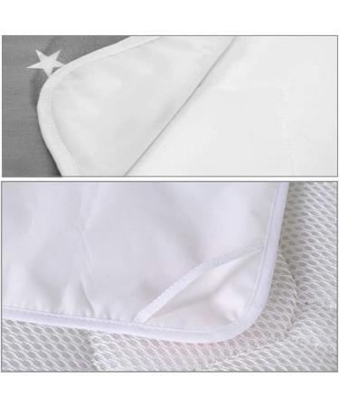Portable Foldable Nappy Changing Mat | Waterproof Diaper Changing Pad | 35cm x 60cm | Grey Star Design - Buy Online on GoSupps.com