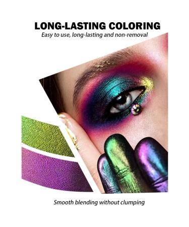 SWETIYOU Chameleon Multichrome Liquid Eyeshadow & Lipstick Set - Long Lasting Holographic Shades for 80s Makeup - Buy Online on GoSupps.com