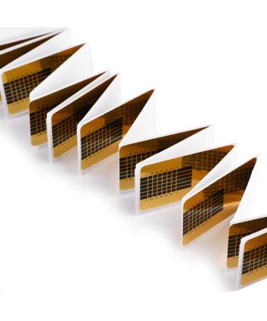 50pcs Nail Art Tips - UV Gel Nail Extension Guide Forms & Stickers for Professional Acrylic Manicure Accessories - Buy Online on GoSupps.com