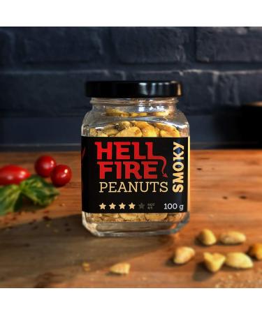 I Love Spicy Hellfire Peanuts | Smoky Roasted Peanuts with Trinidad Scorpion & Fatalii Chili | 100g Pack - Buy Online on GoSupps.com