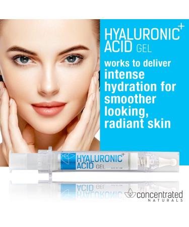 Hyaluronic Acid Gel for Face | Hydrating & Tone-Improving Applicator | Youthful Skin | 0.4 oz / 12 g - Buy Online on GoSupps.com