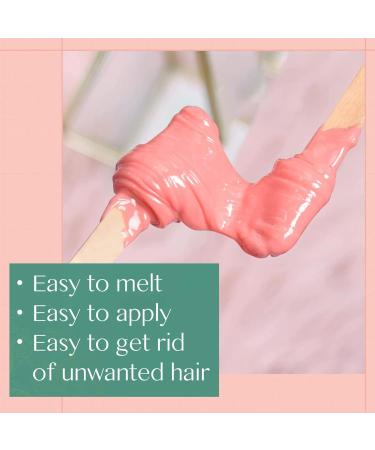 500g Rose Hard Wax Beads for Hair Removal - Unisex Wax Beans for Smooth Skin - Buy Online on GoSupps.com