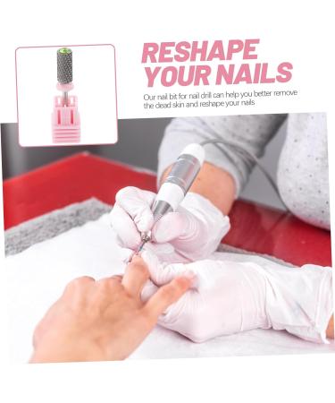 Healeved Cuticle Nail Bit Water Dipper Remove Cuticle Nail Drill Bits Remove Nail Gel Drill Bits Nail Polish Womens Oktoberfest Accessories Gel Polish Bit Tungsten Steel Polisher Metal Nail 7x1.2cm - Buy Online on GoSupps.com
