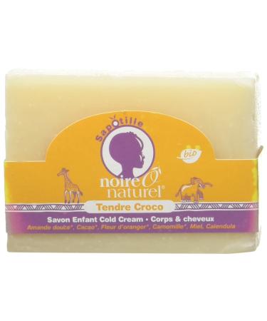 noire naturel Black Natural Croco Soft Soap 100g