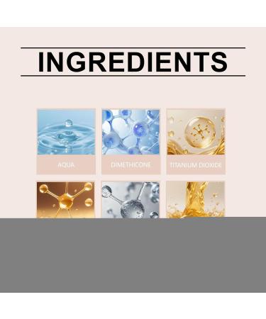 Color Match FoundationMakeUp Foundation Liquid Concealer Base Water Resistant Concealer Long LastingDating Vacation College Wedding Birthday Party - Buy Online on GoSupps.com