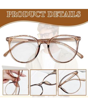 BRITECO 3 PCS Blue Light Blocking Glasses Set for Women & Men - Anti Glare UV Protection Lightweight Computer Glasses Stylish Clear Lens Frames for Screen Comfort - Buy Online on GoSupps.com