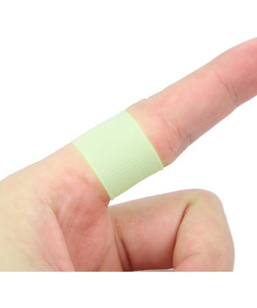 Restokki 5 Pcs Golf Finger Cover Sports Nonslip Elastic Rubber Portable Finger Protective Cover for Finger Support Knuckle 23mmVegetable - Buy Online on GoSupps.com