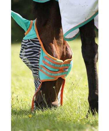 Shires Zeb-Tek Fly Mask - Zebra Print Full zebra Full - Buy Online on GoSupps.com