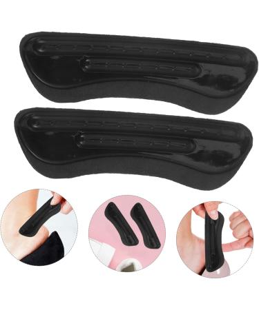 Buy Comfortable Heel Stickers | Heel Cushions & Protectors for Blisters - Durable Wear-Resistant Heel Grips in Black - Buy Online on GoSupps.com