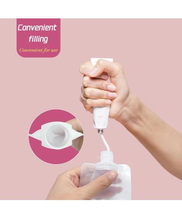 Travel Pouches for Toiletries Travel Size Portable Containers Travel Pouch Organizer for Shampoo Conditioner Lotion Soap Liquids Clear Travel Pouches for Toiletries - Buy Online on GoSupps.com