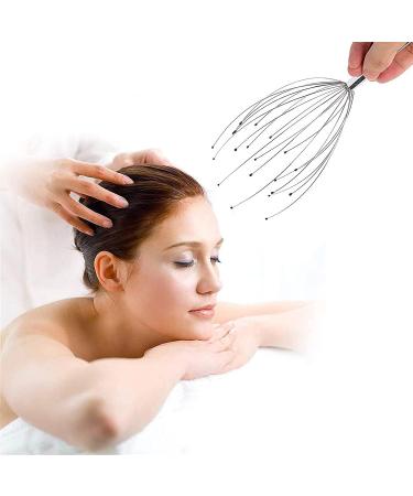 Komunj Head Massager - 20 Finger Massage Spider for Ultimate Relaxation | Premium Head & Finger Massage Crawler - Buy Online on GoSupps.com