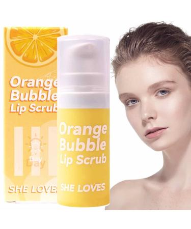 Lip Scrub | Bubble Lip Scrubs Exfoliating & Moisturizing - Gentle Lip Scrub Exfoliator for Chapped & Dry Lips Lear-au