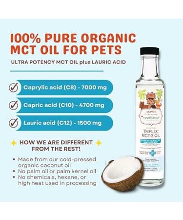 Coco Therapy Triplex MCT 3 Oil 8 oz - Non-GMO  100% Pure & Natural - Buy Online on GoSupps.com