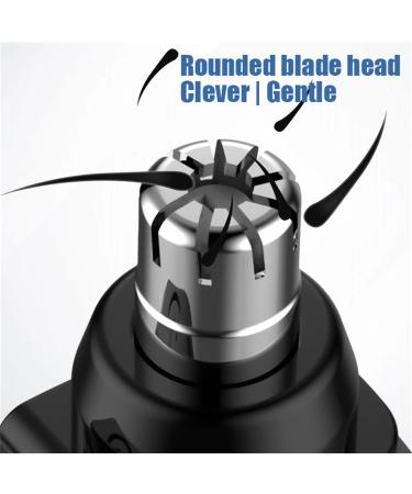Buy Housgift Portable Nose Hair Trimmer - Rechargeable & Waterproof 2 in 1 Nose & Ear Hair Remover for Men - Black | International Shipping Available - Buy Online on GoSupps.com