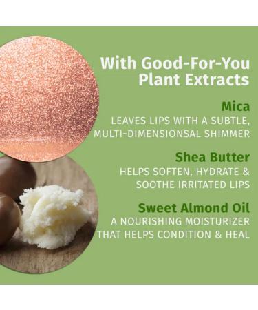 Hempz Glow Getter Herbal Lip Gloss with Shimmer - Bergamot & Warm Vanilla - .44 oz Pink | International Shipping Available - Buy Online on GoSupps.com