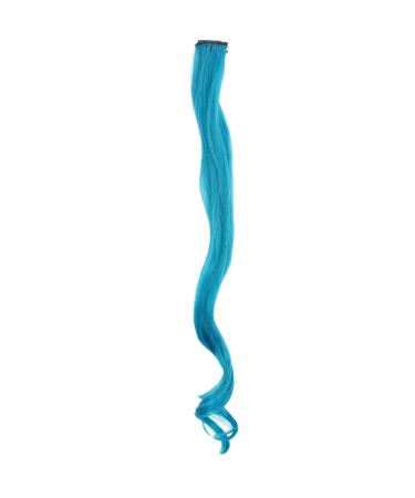 Clip Extension Strand Wavy Light Blue YZF-P1C25-TF2512 63cm/ 25inch Hair Extension Hairpiece Color: TF2512 Light Blue (TF2512)