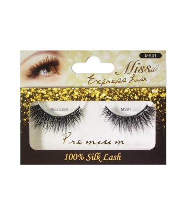 4 Pairs of Miss 3D Volume Tapered False Eyelash Extension MS01 - Luxurious Long-Lasting International Shipping - Buy Online on GoSupps.com