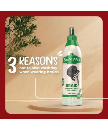 Sta-Sof-Fro Braid Spray Shampoo 350mL - Buy Online on GoSupps.com