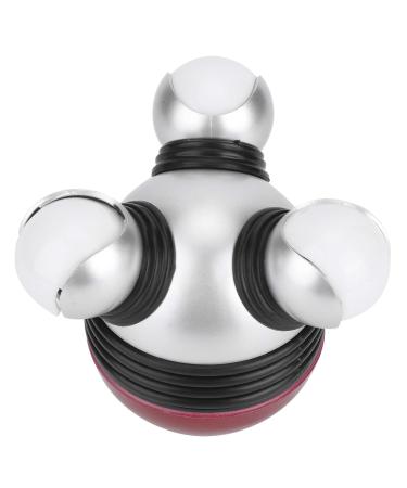 Mini massager handheld back massager vibration massage device relaxing point massage. Pocket massage device for neck shoulders legs relieves tension red