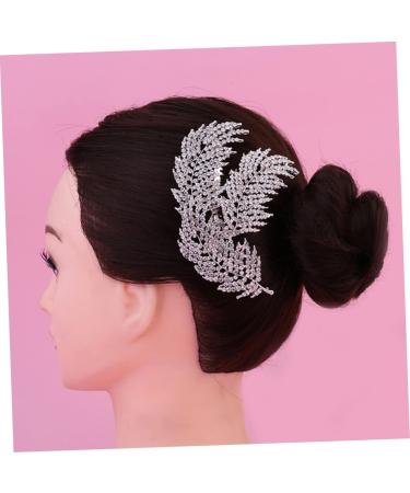 MAGICLULU 1pc Wedding Hairpin Leaf Art Hair Comb Leaf Hair Clips Leaf Hair Accessories Leaf Hair Comb Hair Comb Pin Leaf Combs Exquisite Hair Accessories Bridal Hair Comb Wedding Hair Comb - Buy Online on GoSupps.com