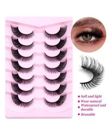 24 Pairs Handmade False Eyelashes | Wispy Fluffy Cat Eyelashes - Versatile Styles & Ultra-Comfortable for Everyday Glam - Buy Online on GoSupps.com