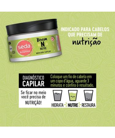 Seda Boom Collection Nourishing Hair Mask 300g (10.58 Oz) - Buy Online on GoSupps.com