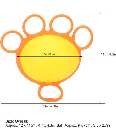 Grip Ball Soft Flexible Finger Exercise Ball Durable Good Elasticity Finger Training Ball for Finger Weakness Rehabilitation Training - Buy Online on GoSupps.com