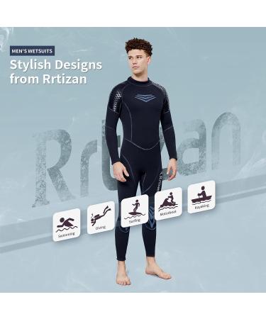 Rrtizan 3mm Men's Wetsuit - Full Body Diving Suit for Cold Water Activities - Buy Online on GoSupps.com