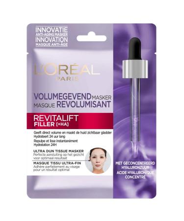 L'Or al Skin Expert Revitalift Filler Hyaluronic Acid Tissue Face Mask