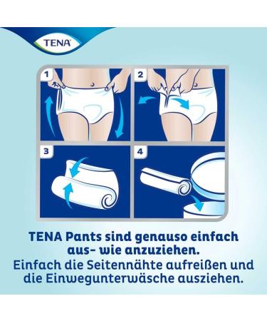 TENA PANTS Plus L for Incontinence - 14 Pieces | Best Price & Fast International Shipping - Buy Online on GoSupps.com