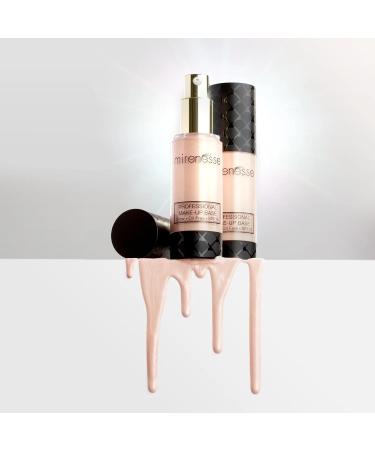 Mirenesse Skin Clone Makeup Base SPF 15 - Redness Correcting Primer Brightening Hydrating Collagen Booster Vegan Oil-Free Waterproof - 2 Glow 1.2oz - Buy Online on GoSupps.com