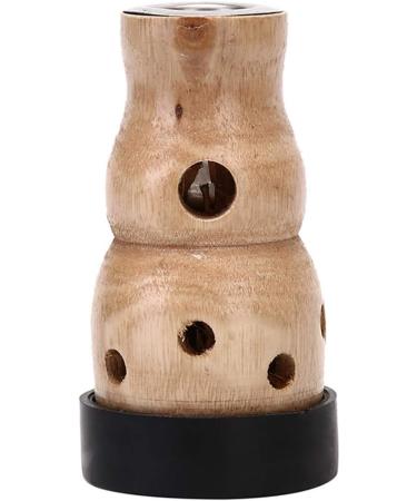 CHENGYIDA Wooden Gourd Moxa Box - Moxibustion Burner Tool for Acupuncture & Massage - Buy Online on GoSupps.com