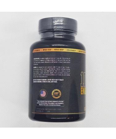 1080p Thermogenic Energy Burn - #1 Rated Energy & Pre Workout for Men & Women - Supports Healthy Metabolism - With L-Carnitine  Yohimbe Bark  Green Tea  Caffeine - 120 Servings - Buy Online on GoSupps.com