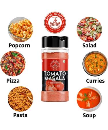 Arthaa_Organic - Onion Powder 100g Ginger Powder (Adrak) 100g Garlic Powder 80g Tomato Powder 100g - for Cooking & Baking Everyday Use Pure & Natural Powder - (Super Saver Combo Pack) - Buy Online on GoSupps.com