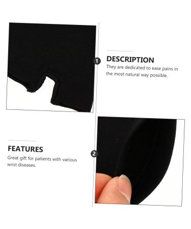 Gatuida 3 Pairs Compression Wrist Gloves for Carpal Tunnel & Sports - Elastic Hand Braces for Women - Warm Spandex Wristband Sleeves - Buy Online on GoSupps.com