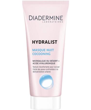 Diadermine - Hydralist - Night Face Mask - Moisturizing and Energizing Cocooning with Hyaluronic Acid - 100 ml - Buy Online on GoSupps.com
