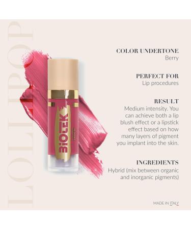 Biotek Lip Pigment Kit for Permanent Makeup - Made in Italy | 5 PC Lip Kit | International Shipping - Buy Online on GoSupps.com