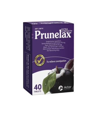 Prunelax 40 Tablets - Buy Online on GoSupps.com