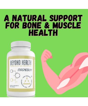 Beyond Health Magnesium Supplement - 100 Capsules for Relaxation - Buy Online on GoSupps.com