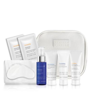 Kerstin Florian Skincare Starter Kit: A Deluxe Spa Set and Gift Basket for Complete Bath and Face Care - Unveil Radiant Beauty with Body Lotion Face Skincare and More in a Stylish Kit