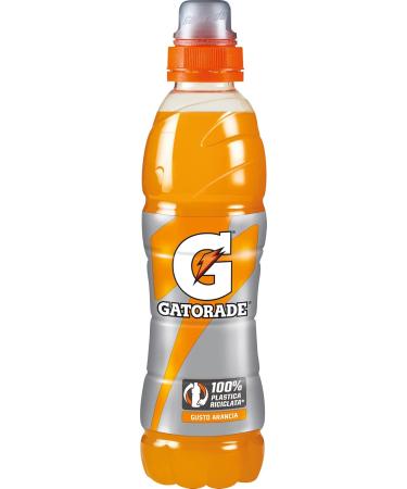  PepsiCo Gatorade Sport Drink Sports Drink Non-carbonated Orange Flavour Helps to Replenish Lost Mineral Salts 12 x 500 ml - Buy Online on GoSupps.com