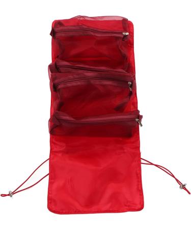 Verdant Touch 4 in 1 Detachable Hanging Makeup Organizer - Multifunctional and Portable - Hanging Makeup Organizer for Shower Red - Buy Online on GoSupps.com