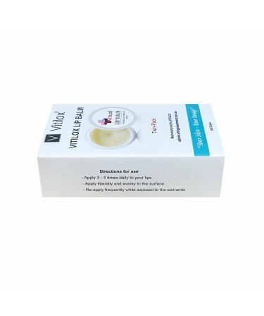 Vitiligo Vitilox Lip Balm 'Twin Pack' - Moisturizing and Repairing Formula - Buy Online on GoSupps.com