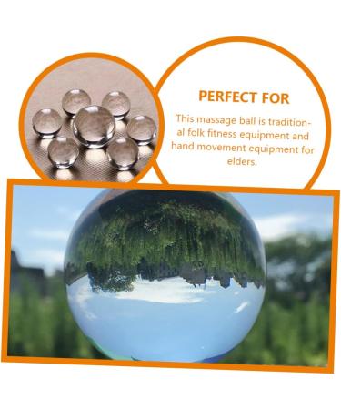 Beaupretty 5-Stone Crystal Fitness Massage Balls - Reusable Metal Tools for Hand Massage & Exercise - Buy Online on GoSupps.com