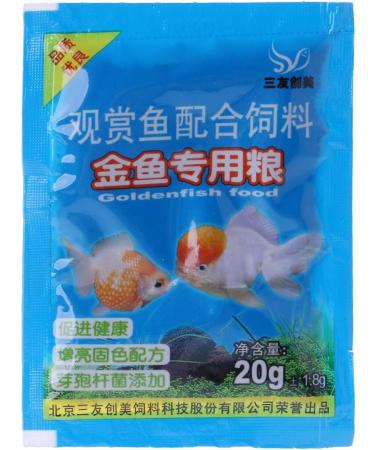 Small Fish Food Nutrition Delicious Feeding Supplies for Home Fish for Aquarium Professi Blue - Buy Online on GoSupps.com