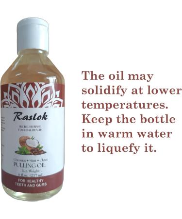 Coconut Pulling Oil | Natural Oralcare Mouthwash with Coconut Peppermint & Clove for Healthy Teeth & Gums (8 fl. oz.) - International Shipping - Buy Online on GoSupps.com